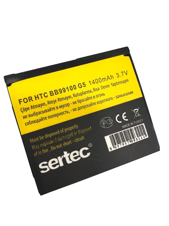 SERTEC - HTC G5 Nexus one / BB99100 Uyumlu Batarya SERTEC - HTC G5 Nexus one / BB99100 Uyumlu Batarya