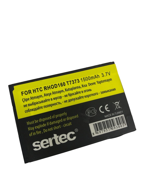 SERTEC - HTC T7373 Touch pro 2 / RHOD160 Uyumlu Batarya SERTEC - HTC T7373 Touch pro 2 / RHOD160 Uyumlu Batarya