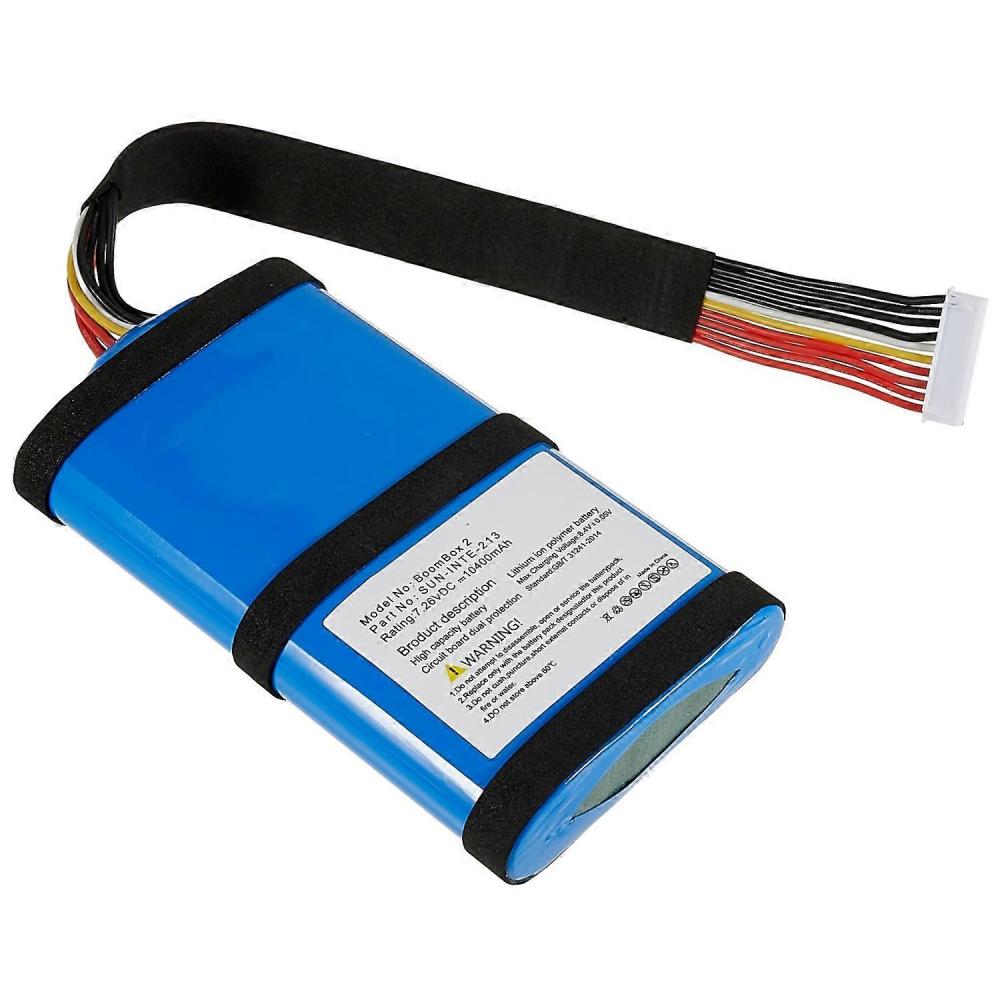Sertec JBL Boombox 2 uyumlu 7.4V 10.400 mah Soketli Batarya Sertec JBL Boombox 2 uyumlu 7.4V 10.400 mah Soketli Batarya