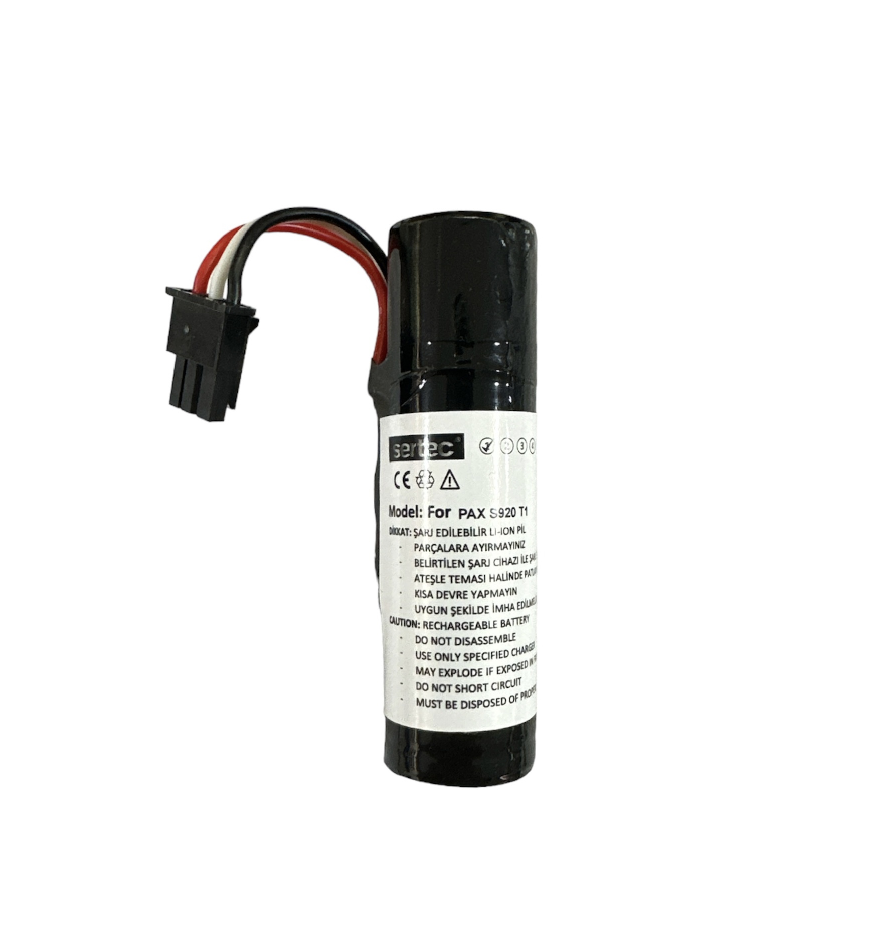 Sertec - PAX S920 Pos Uyumlu Batarya Sertec - PAX S920 Pos Uyumlu Batarya