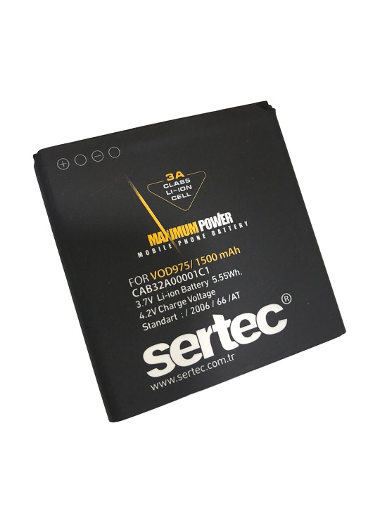 SERTEC - VODAFONE - VOD-975 / CAB32A00001C1 Uyumlu Batarya SERTEC - VODAFONE - VOD-975 / CAB32A00001C1 Uyumlu Batarya