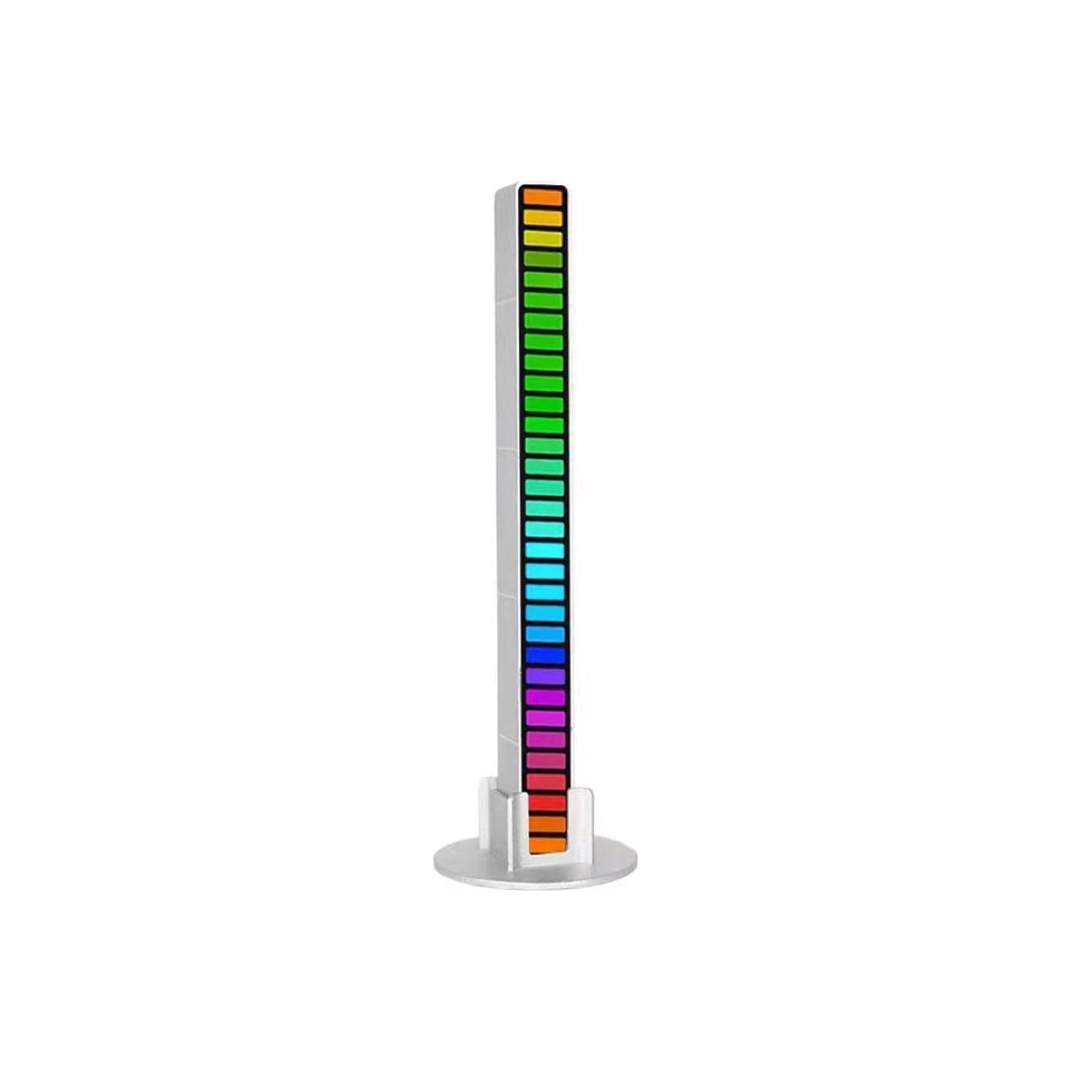 Sese Duyarlı Ekolayzer 32 Led 8 Mod 18 Renk Çubuk Led Sese Duyarlı Ekolayzer 32 Led 8 Mod 18 Renk Çubuk Led