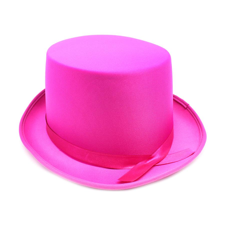 Sihirbaz Şapkası Çocuk Boy Pembe Renk (CLZ)