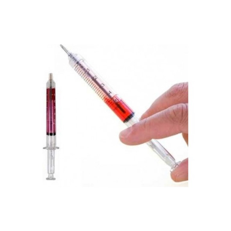 CLZ174 Şırınga Şeklinde Tükenmez Kalem Syringe Pen