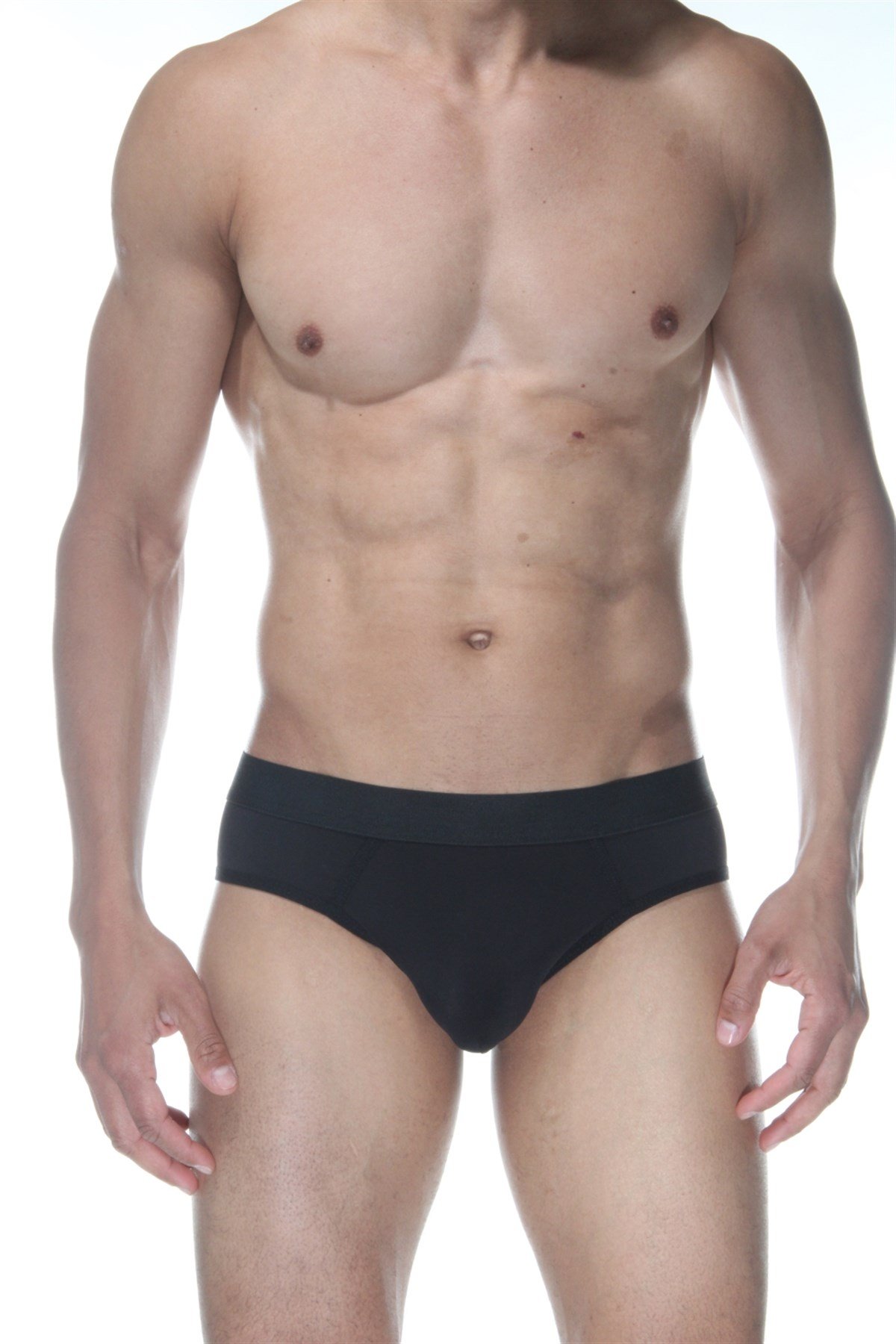 Siyah Jockstrap Erkek İç Giyim