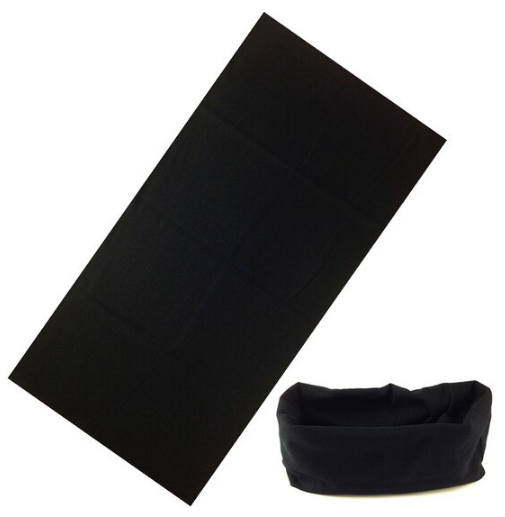 Siyah Renk Baf Bandana Maske (CLZ)