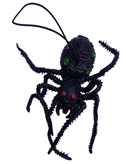 Siyah Renk Tırtıklı Örümcek Tarantula 10 cm (CLZ)