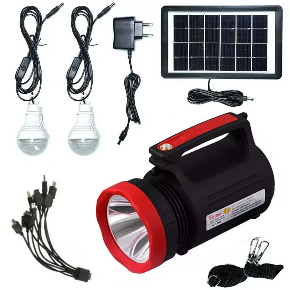 Solar Güneş Enerjili Fener Işıldak Led Ampül Wt-315