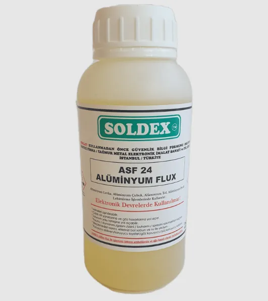 Soldex ASF-24 Alüminyum Flux Lehim Suyu - 250 ml Soldex ASF-24 Alüminyum Flux Lehim Suyu - 250 ml