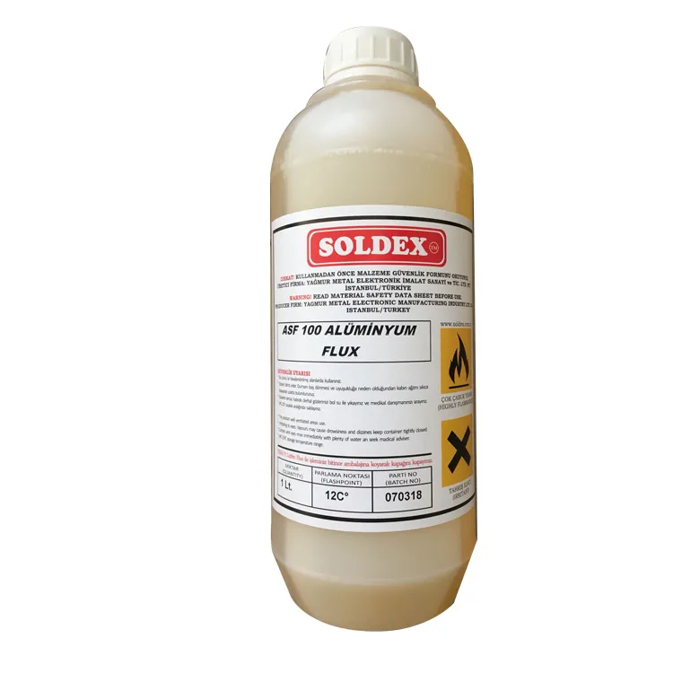 Soldex ASF-24 Alüminyum Flux Lehim Suyu - 1 Lt Soldex ASF-24 Alüminyum Flux Lehim Suyu - 1 Lt
