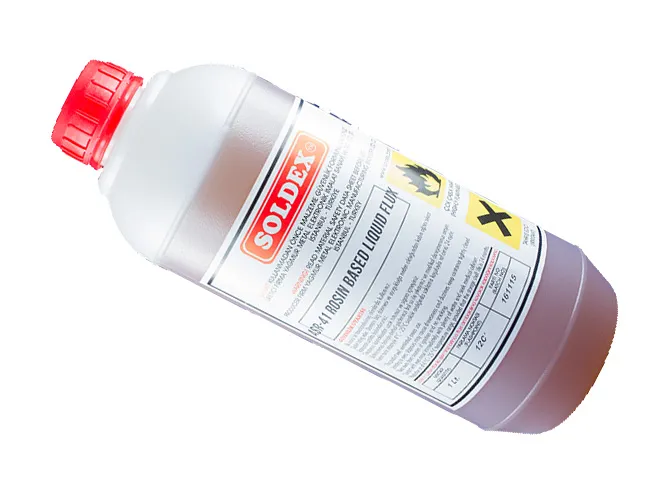 Soldex ASR41 1 LT - Reçine Bazlı Kırmızı Lehim Suyu Soldex ASR41 1 LT - Reçine Bazlı Kırmızı Lehim Suyu