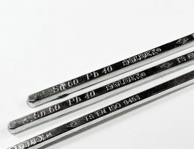 Soldex Çubuk Lehim 60-40, 1 kg, Sn:60 / Pb:40