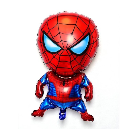 Spiderman Örümcek Adam Şekilli Uçan Folyo Balon 75 cm (CLZ)