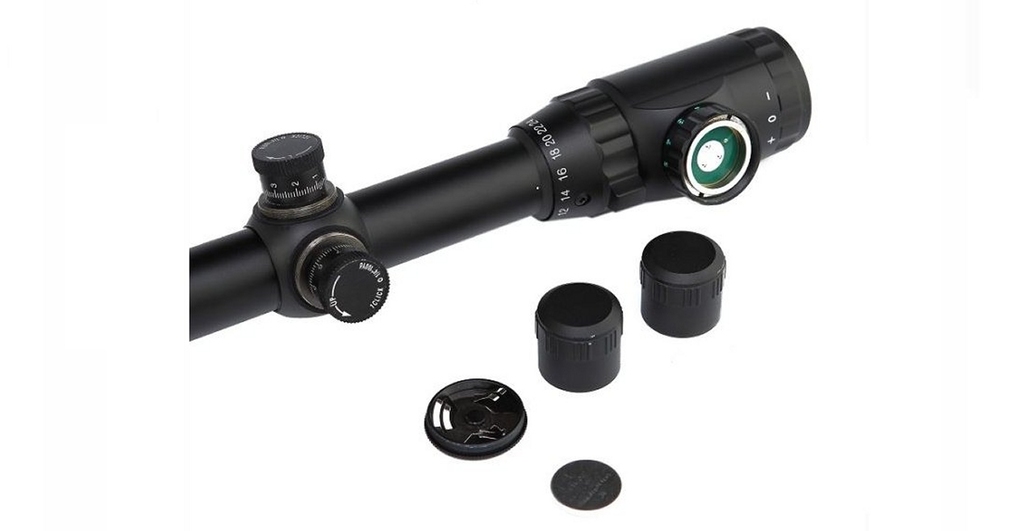 6-24x50 AOE Av Dürbünü Çift Işık Kırmızı Yeşil Kaynaklı Zoomlu