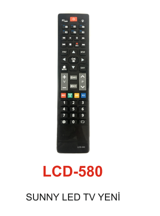 CLZ174 Sunny Led Tv Kumandası - LCD 580