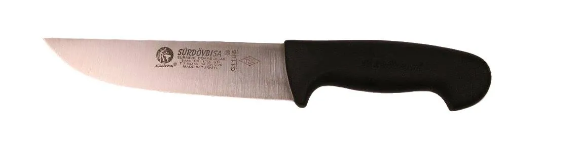 Sürmene Sürdövbısa 61106 Kasap Bıçağı 16,5 cm, Plastik Sap