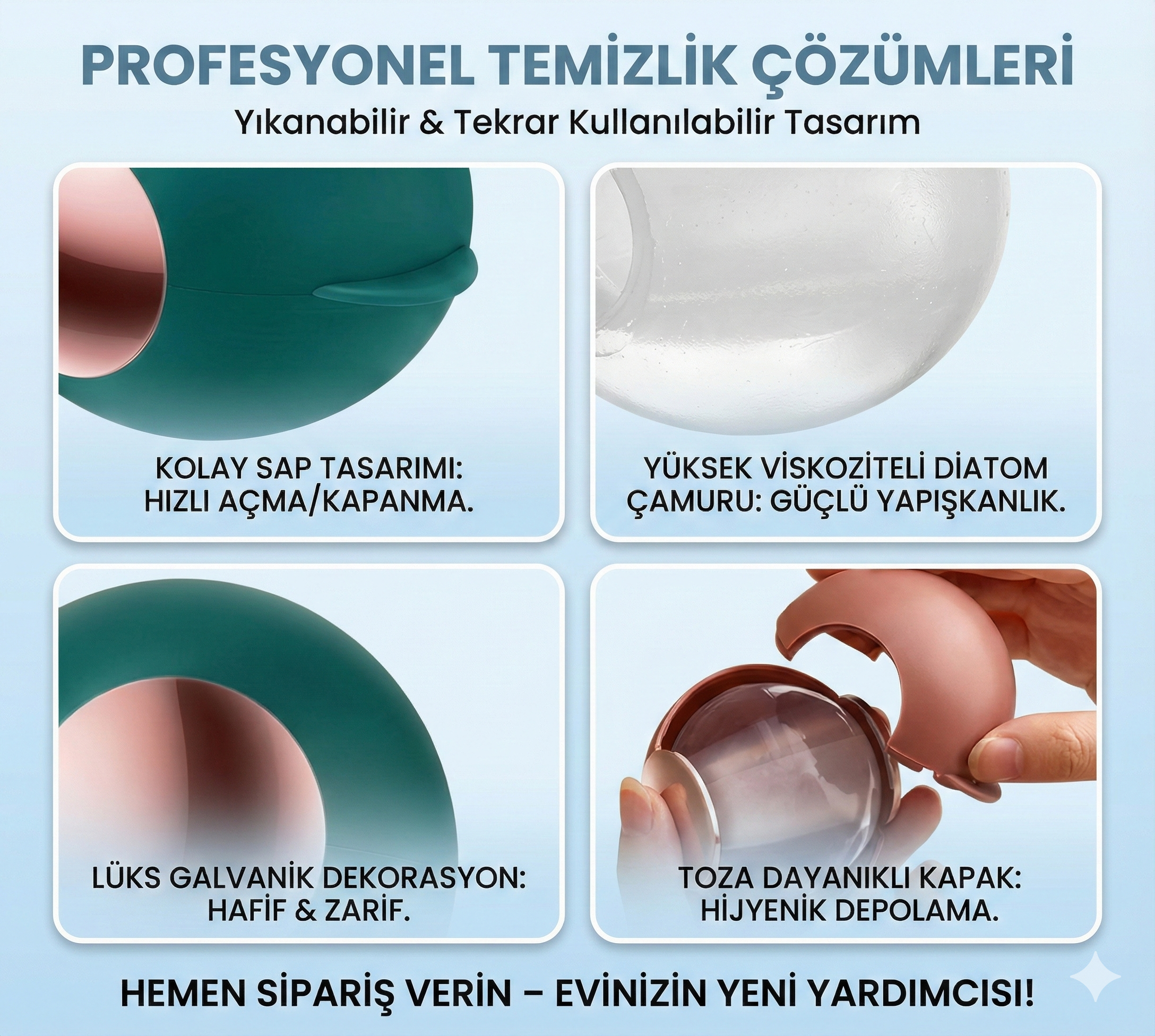 Taşınabilir Yıkanabilir Giysiler Yapışkan Saç Topu