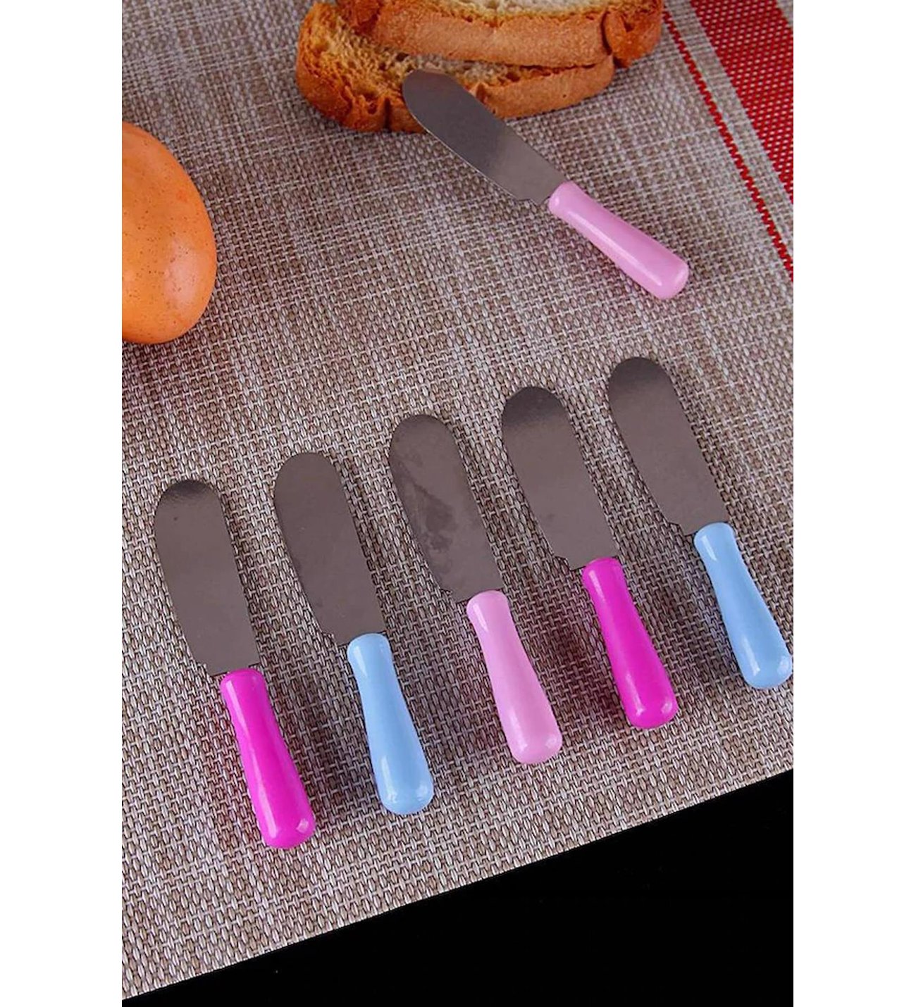 CLZ174 Tereyağı Bıçağı - Mini Spatula 6 Adet