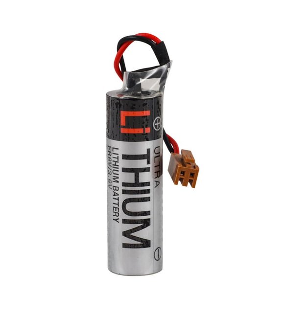 TOSHIBA ER6V 3.6V AA Size Lithium Pil - Kahverengi Soket TOSHIBA ER6V 3.6V AA Size Lithium Pil - Kahverengi Soket