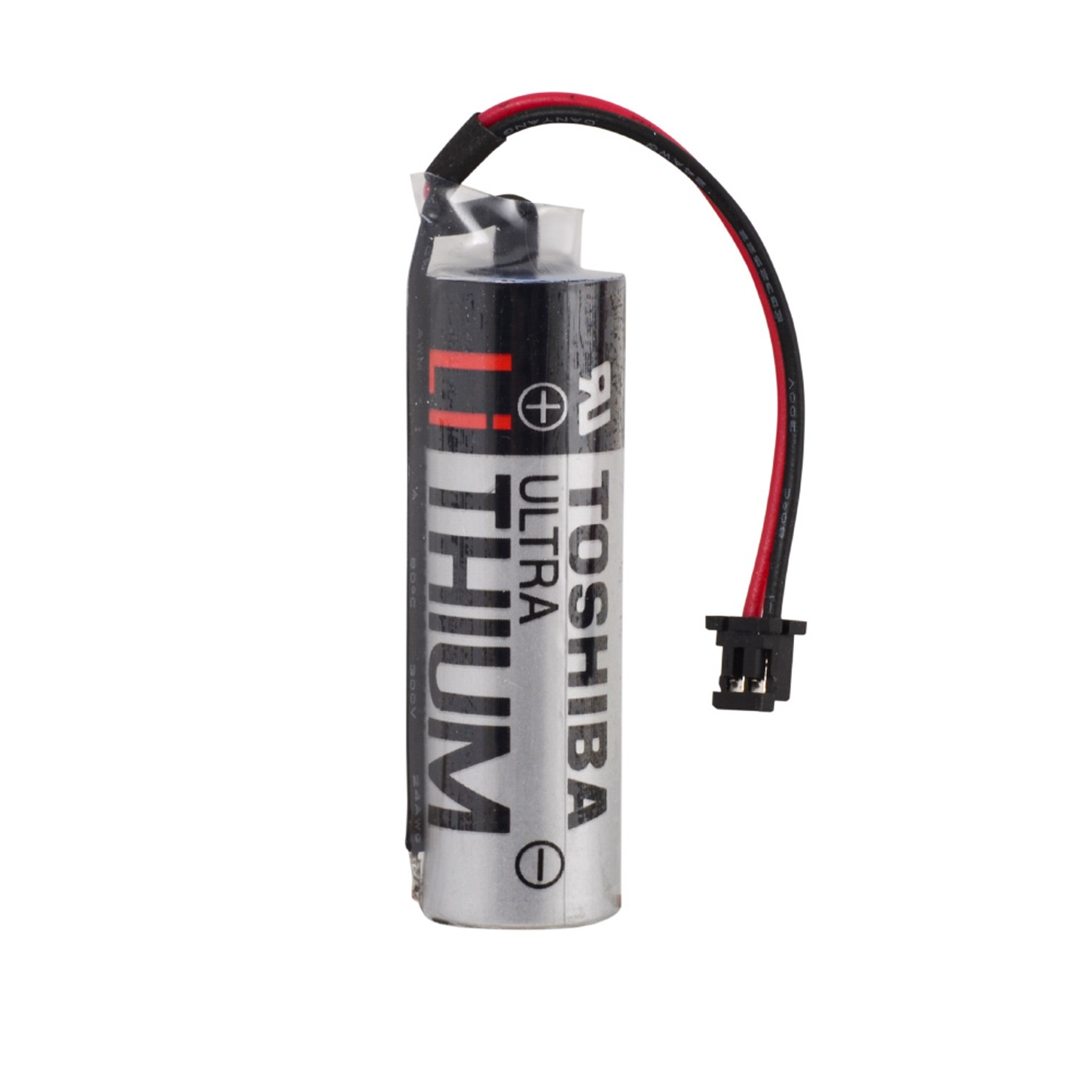 TOSHIBA ER6VC-119A 3.6V AA Size Lithium Pil - Siyah Soket TOSHIBA ER6VC-119A 3.6V AA Size Lithium Pil - Siyah Soket