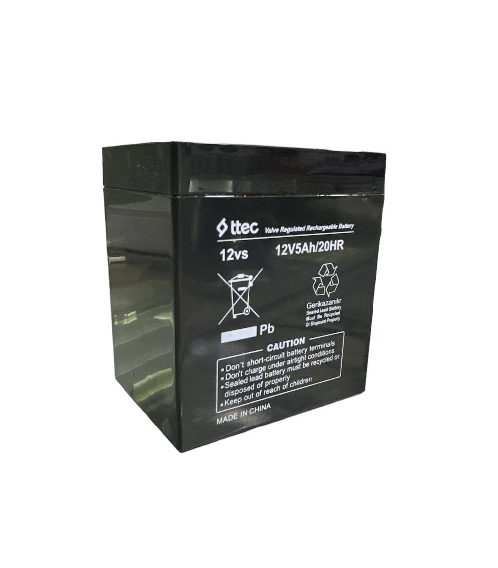 TTEC 12V 5 AH Kuru Bakımsız Akü TTEC 12V 5 AH Kuru Bakımsız Akü