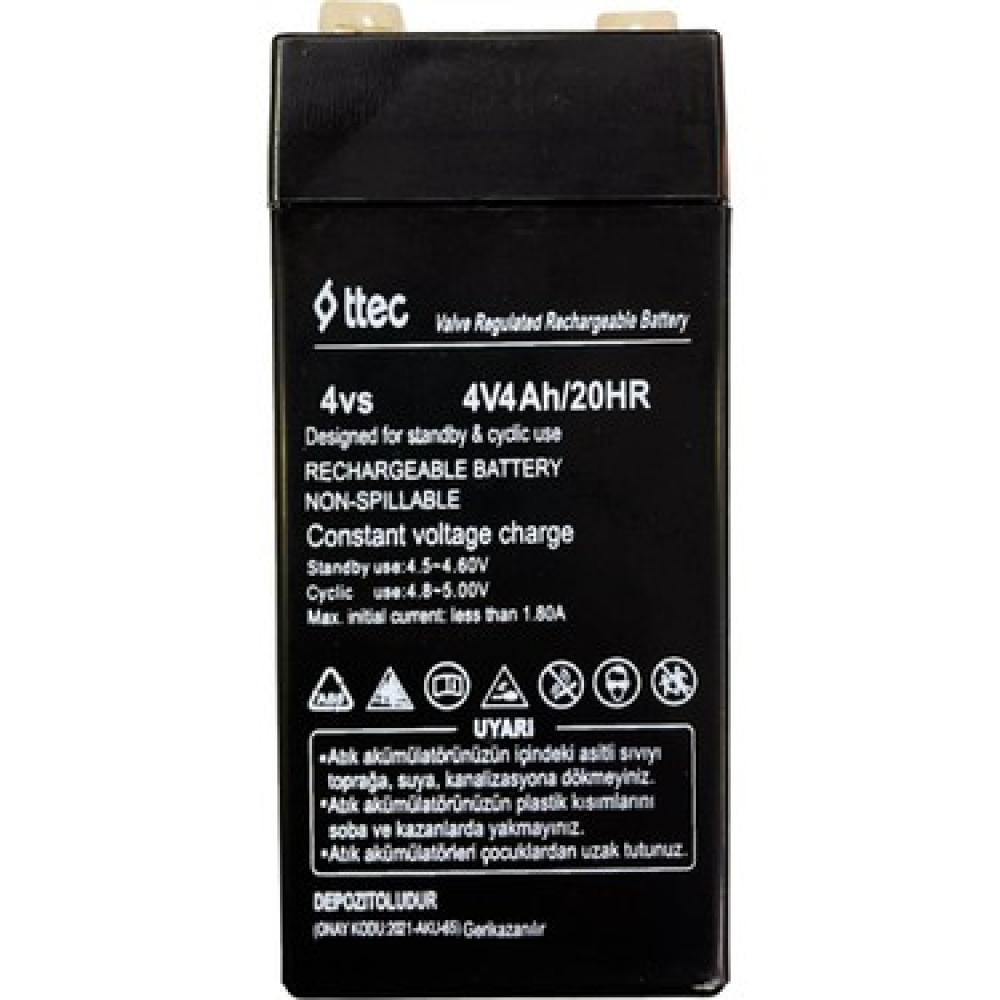 TTEC 4V 4 AH Kuru Bakımsız Akü TTEC 4V 4 AH Kuru Bakımsız Akü