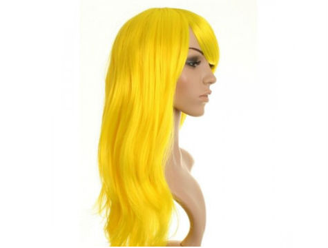 CLZ174 Uzun Peruk Saç -  Açık Sarı