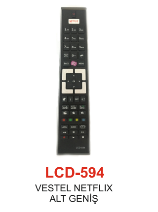 CLZ174 Vestel Netflix Tv Kumandası  - LCD 594