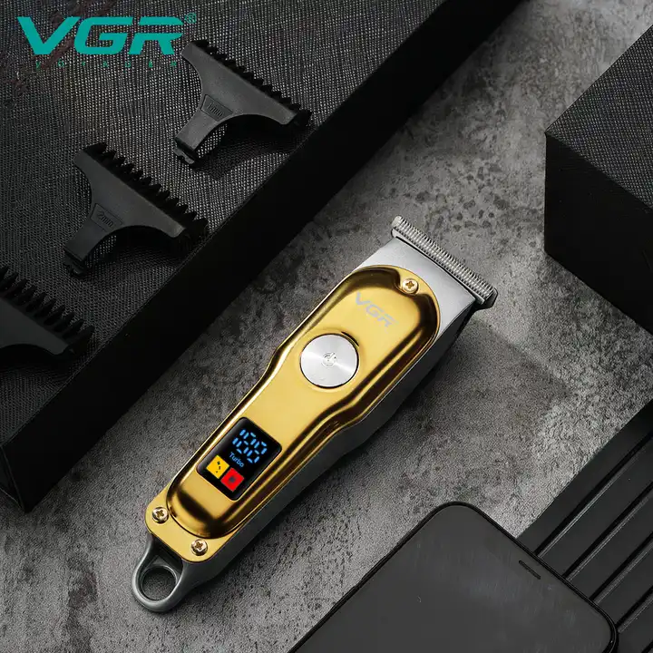 VGR V-290 Altın T Bıçak Sıfır Kesim LCD Ekran Şarjlı Tıraş Makinesi VGR V-290 Altın T Bıçak Sıfır Kesim LCD Ekran Şarjlı Tıraş Makinesi