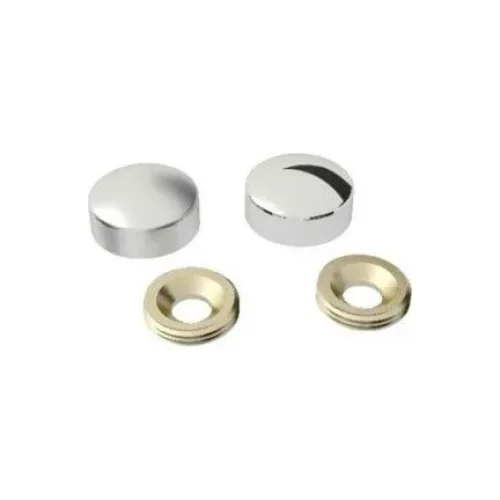 Vida Kapama Kapağı 13 mm, Krom - 10 Adet Vida Kapama Kapağı 13 mm, Krom - 10 Adet