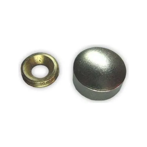 Vida Kapama Kapağı 15 mm, Bakır - 10 Adet Vida Kapama Kapağı 15 mm, Bakır - 10 Adet