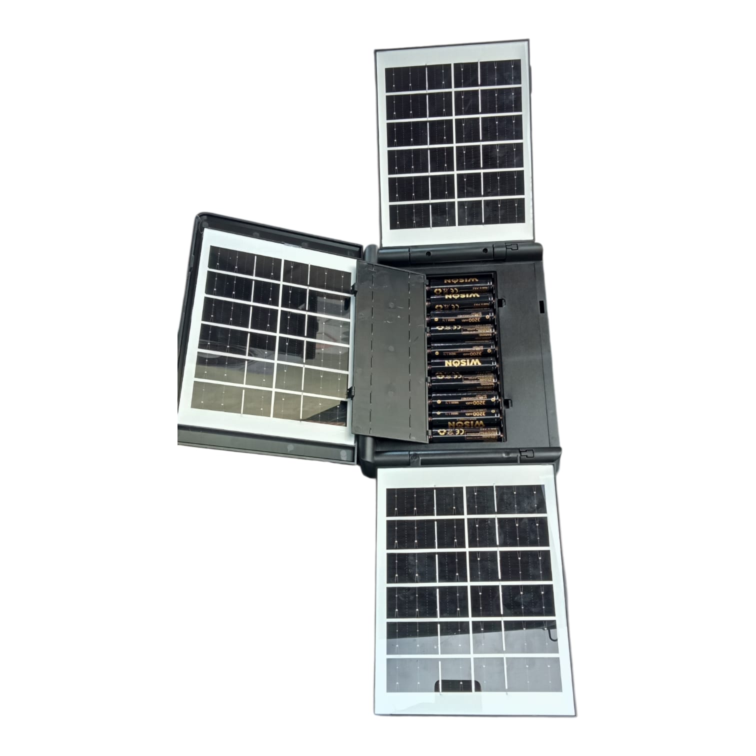 Wıson WS-5585 Çok Fonksiyonlu 3 Solar Panelli 400W Spot Aydınlatma Wıson WS-5585 Çok Fonksiyonlu 3 Solar Panelli 400W Spot Aydınlatma