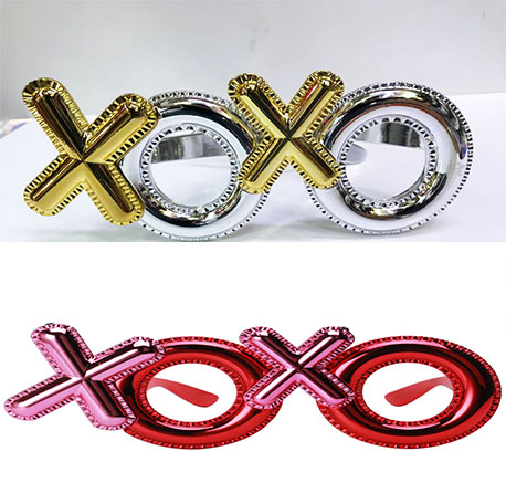 Xoxo Parti Gözlüğü 2 Renk 2 Adet (CLZ)