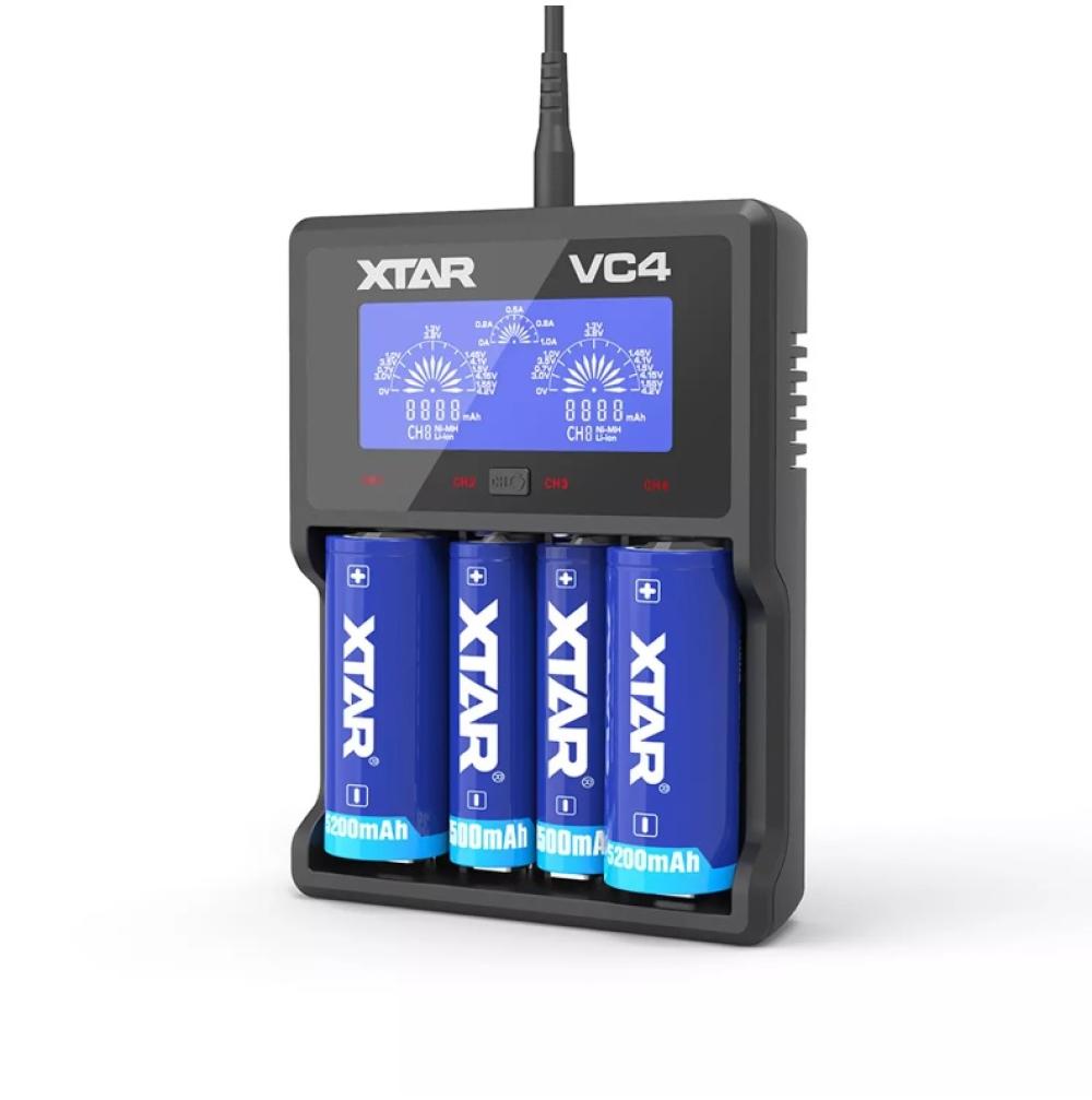Xtar VC4 Dörtlü Li-ion / NI-CD / NI-MH Pil Şarj Cihazı Xtar VC4 Dörtlü Li-ion / NI-CD / NI-MH Pil Şarj Cihazı