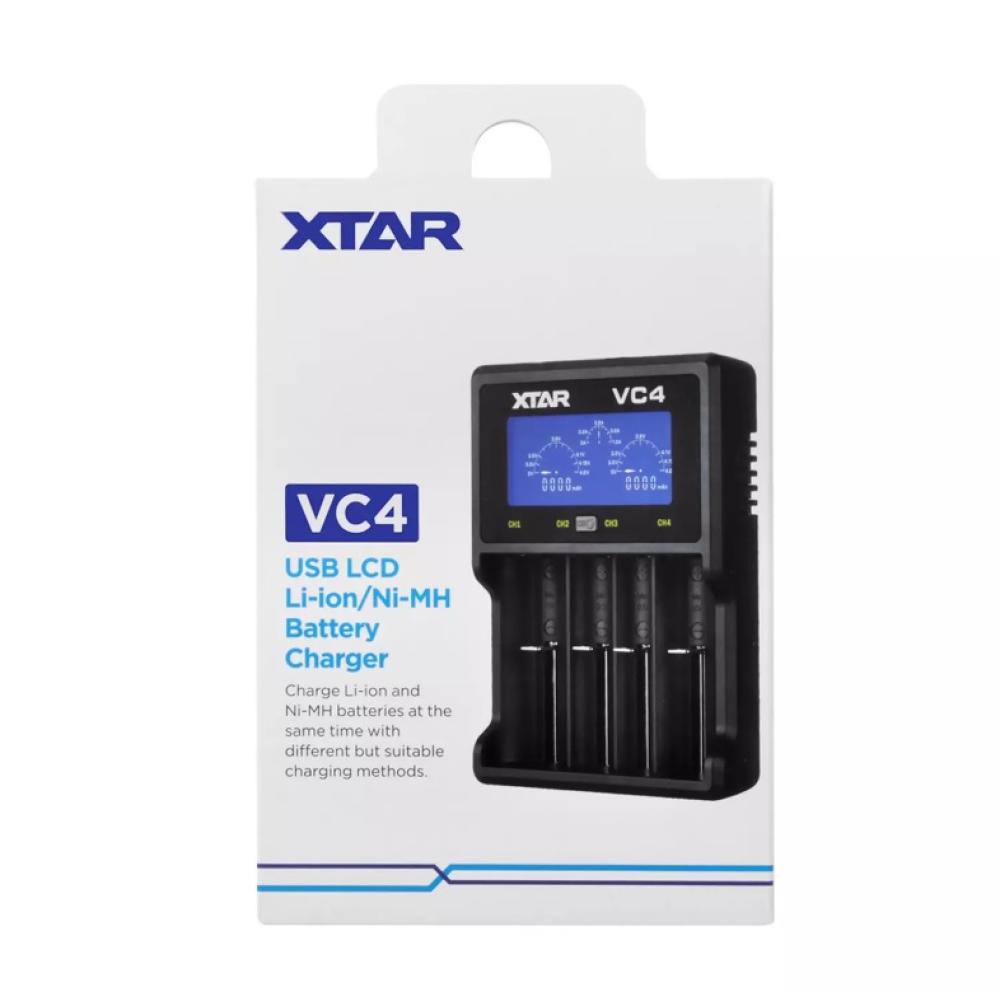 Xtar VC4 Dörtlü Li-ion / NI-CD / NI-MH Pil Şarj Cihazı Xtar VC4 Dörtlü Li-ion / NI-CD / NI-MH Pil Şarj Cihazı