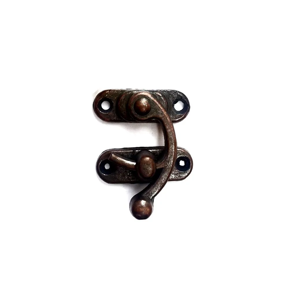 Yay Gözü, Ahşap Kutu Klipsi - Küçük 28x33 mm, Antik, 1 Adet Yay Gözü, Ahşap Kutu Klipsi - Küçük 28x33 mm, Antik, 1 Adet