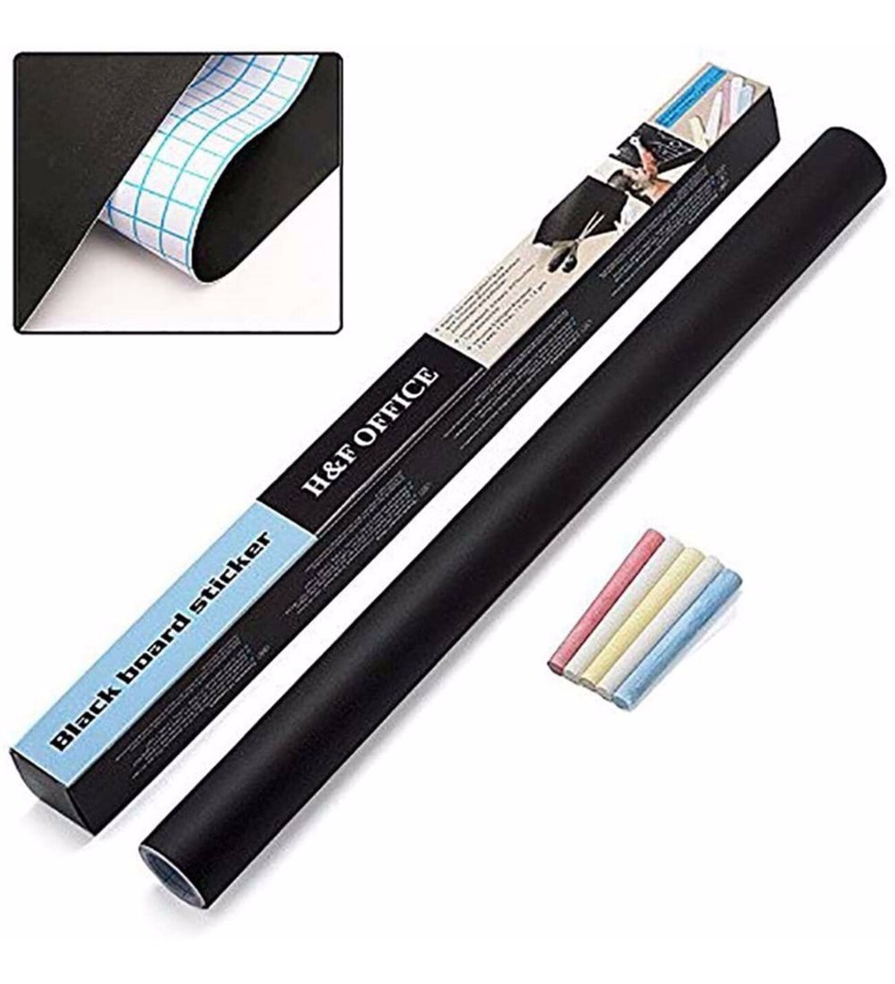 Yazılabilir Kara Tahta Yazı Tahtası Duvar Stickerı (60x200cm)