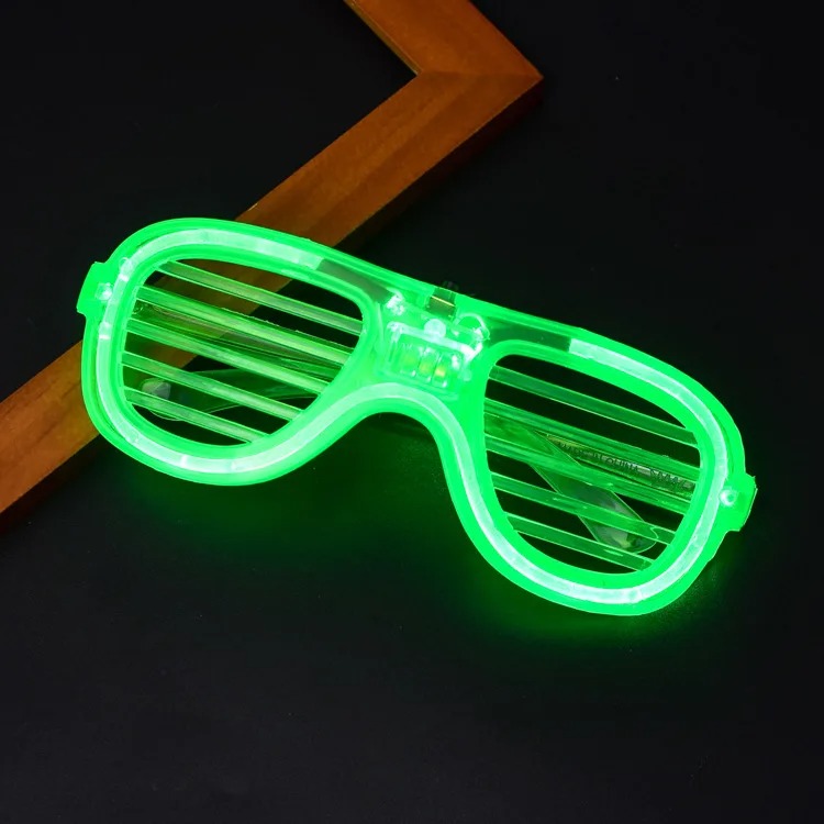 Yeşil LED Işıklı Parti Gözlüğü – Neon Glow Şerit Gözlük 3 Modlu Yeşil LED Işıklı Parti Gözlüğü – Neon Glow Şerit Gözlük 3 Modlu