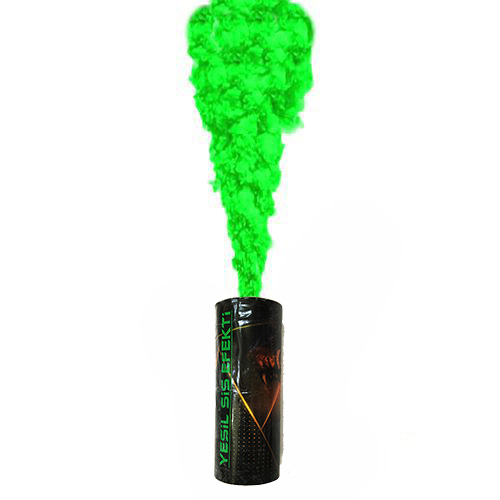 Yeşil Renk Sis Bombası Yeşil Duman 1 Adet (CLZ)