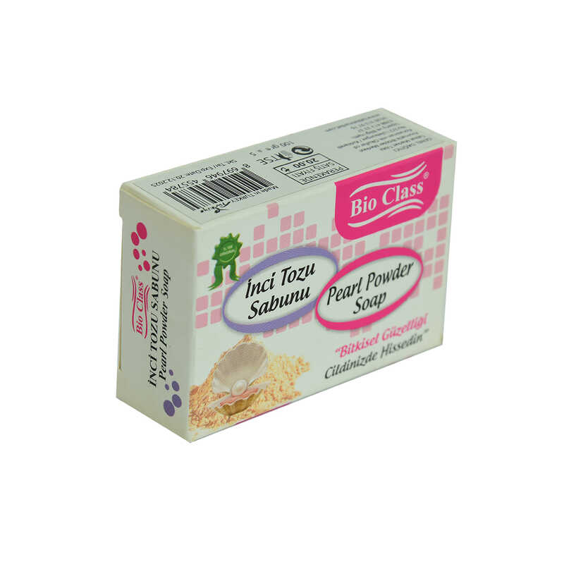 CLZ214 İnci Tozu Sabunu Pearl Powder Soap 100 Gr