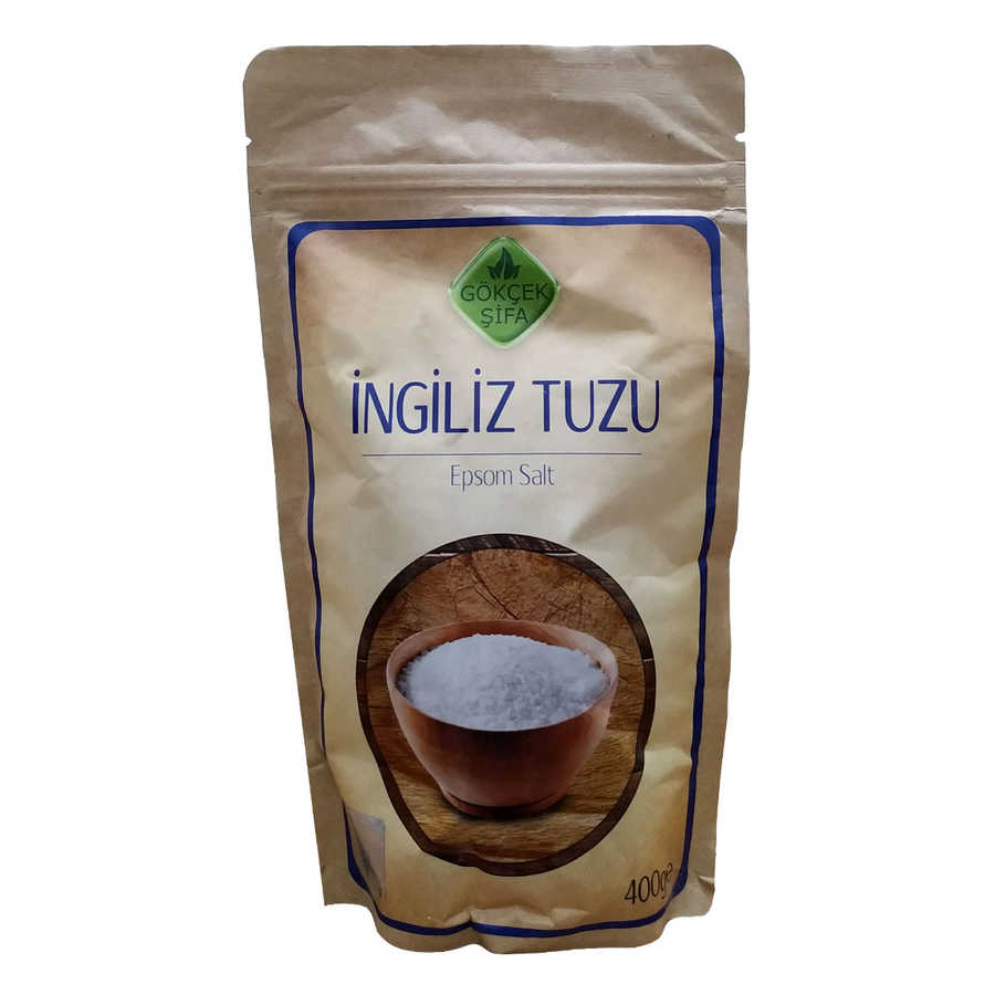 İngiliz Tuzu Yenilebilir Epsom Salt Magzenyum Sülfat 400 Gr İngiliz Tuzu Yenilebilir Epsom Salt Magzenyum Sülfat 400 Gr