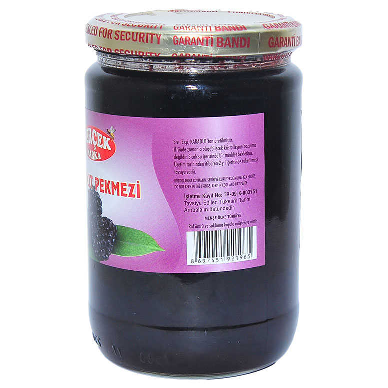 Karadut Pekmezi Cam Kavanoz 760 Gr Karadut Pekmezi Cam Kavanoz 760 Gr