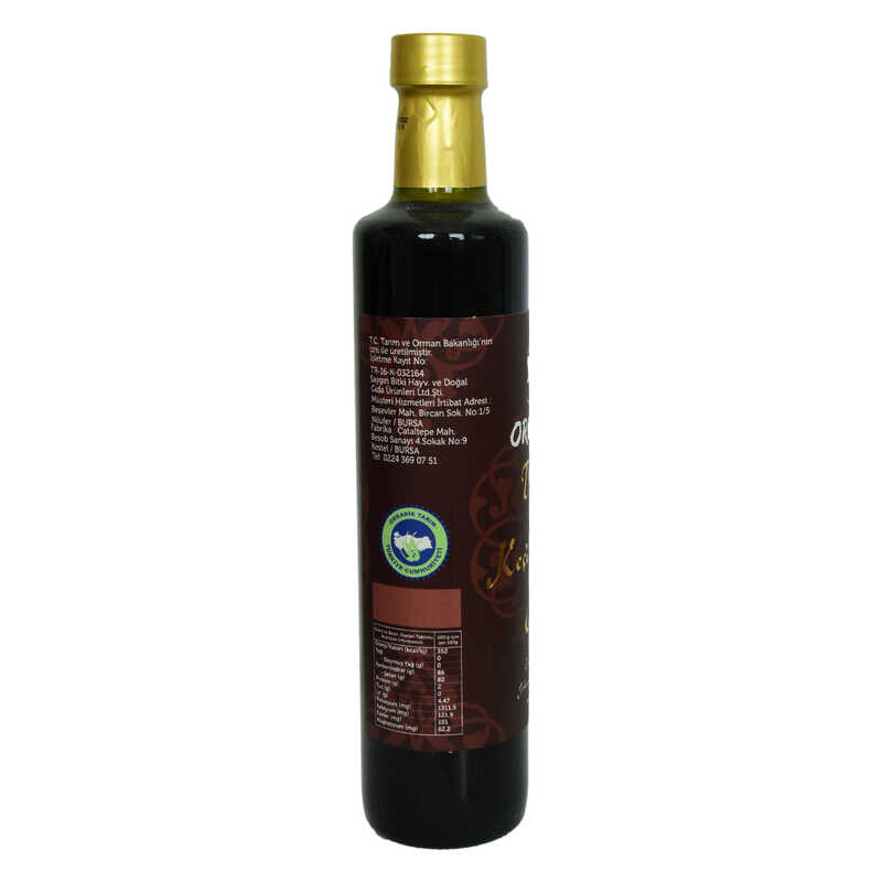 Keçiboynuzu Özü Harnup Özü Tarihi Organik Cam Şişe 680 Gr