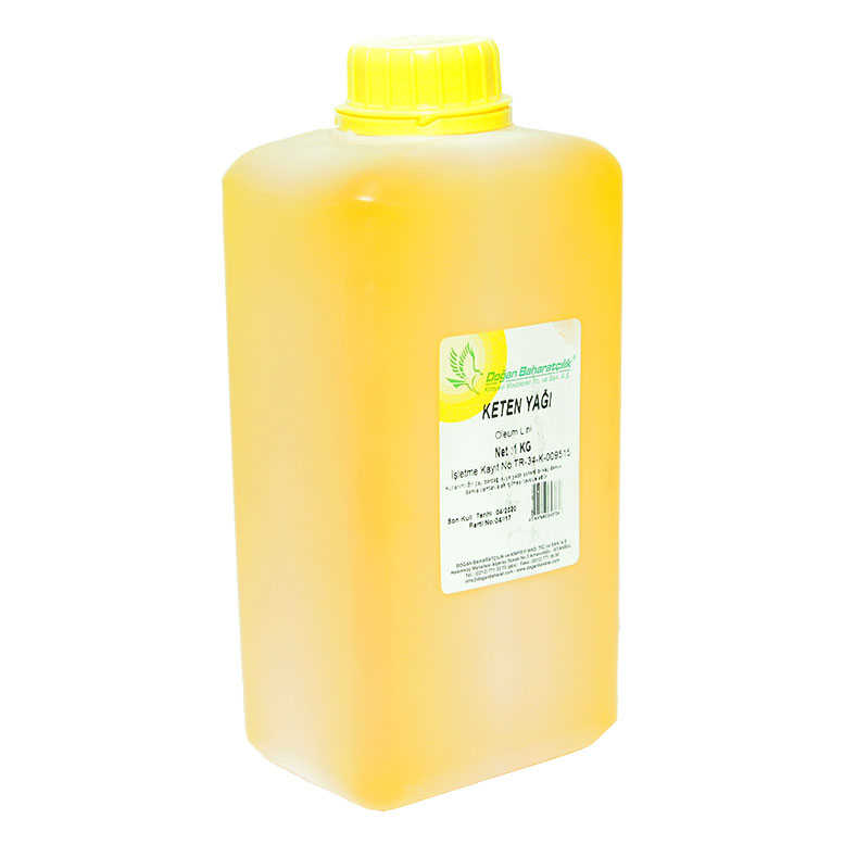 Keten Yağı Pet Bidon 1000 Gr