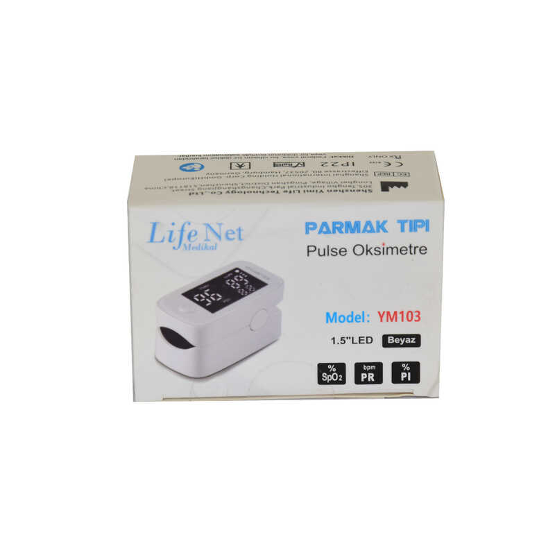 CLZ214 Dijital Pulse Oksimetre Parmaktan Nabız Ölçer Taşınabilir Oximeter YM103