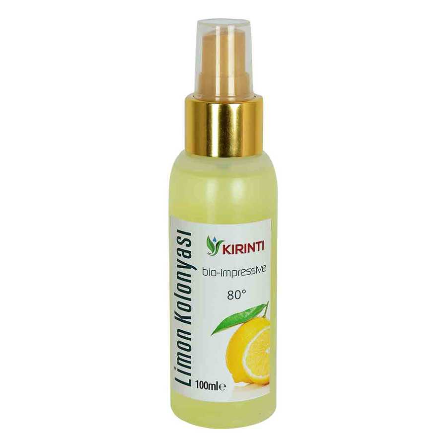 Limon Kolonyası 80 Derece Pet Şişe Sprey 100 ML Limon Kolonyası 80 Derece Pet Şişe Sprey 100 ML