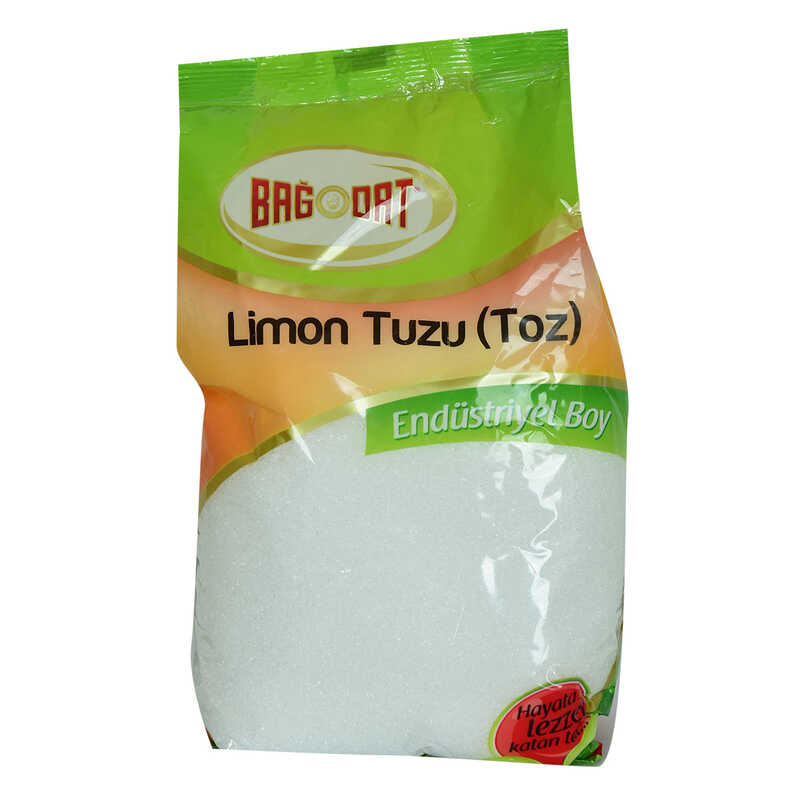 CLZ214 Limon Tuzu Toz İnce Çekim 1000 Gr Paket