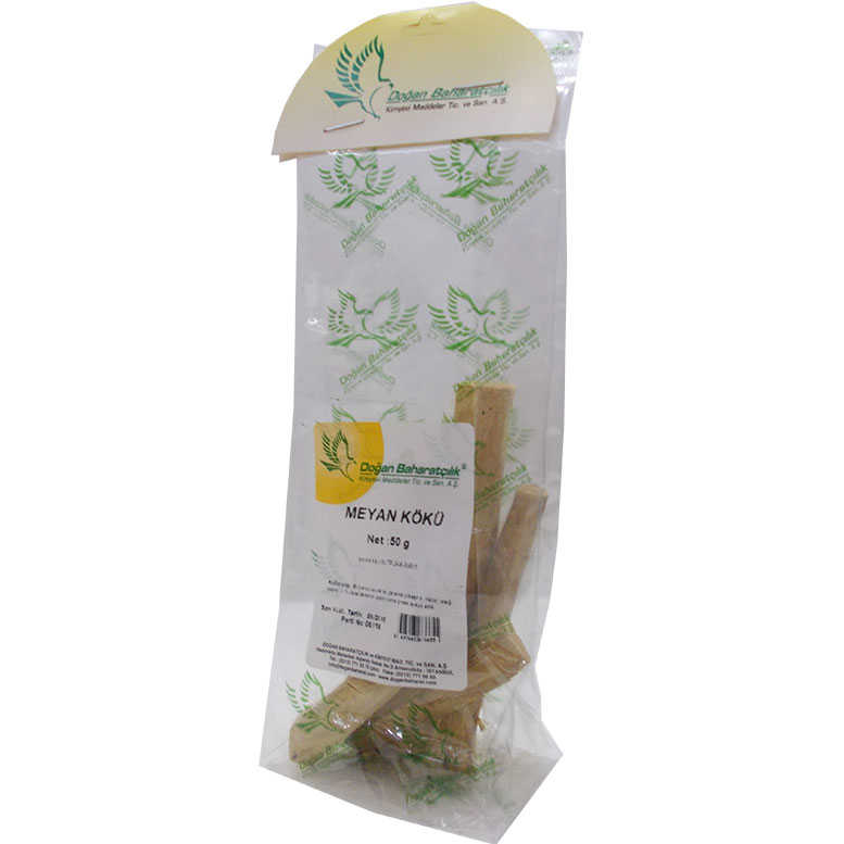 Meyan Kökü Sıyrılmış Çubuk Doğal 50 Gr Paket Meyan Kökü Sıyrılmış Çubuk Doğal 50 Gr Paket
