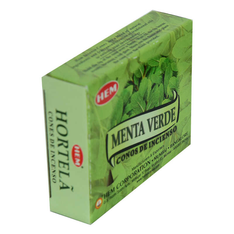 Nane Kokulu 10 Konik Tütsü - Spearmint Nane Kokulu 10 Konik Tütsü - Spearmint