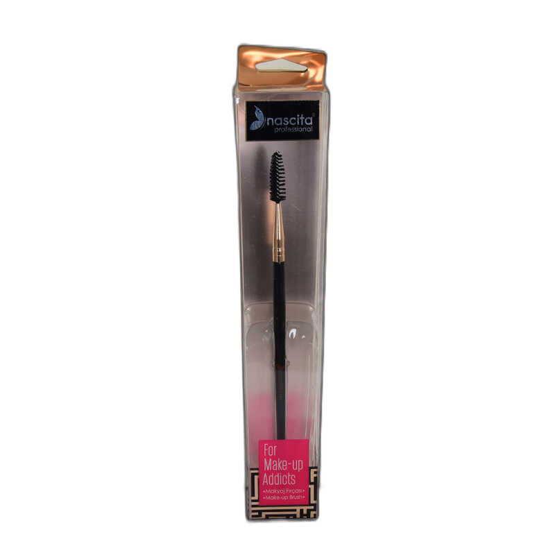 CLZ214 Profesyonel Kaş ve Kirpik Tarama Makyaj Fırçası - 144 Eyelash & Brow Brush